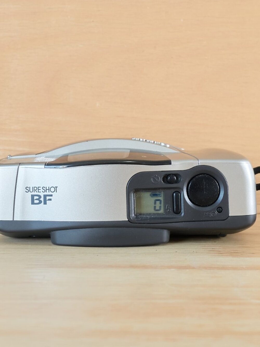 Canon Sure Shot BF 35mm Film Camera 32mm Lens Big Finder Tested Working Silver - Picture 4 of 7